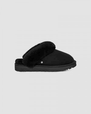 Kapcie UGG Classic II Damskie Czarne | PLT8637C