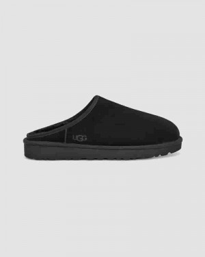 Kapcie UGG Classic Slip-On Męskie Czarne | PLU8574Z