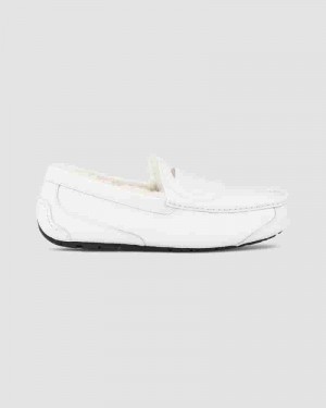 Kapcie UGG X Telfar Loafer Crinkle Damskie Białe | PLI8677L