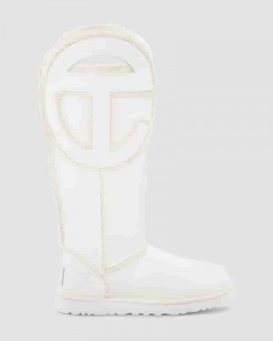 Kozaki UGG All Gender X TELFAR Logo Tall Męskie Białe | PLC8611T