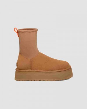 Kozaki UGG Classic Dipper Damskie Kawa | PLA8695H