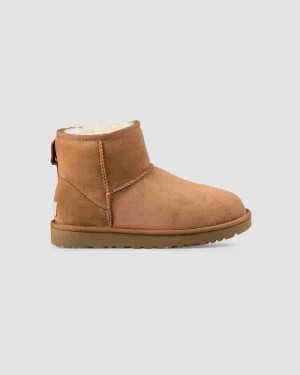 Kozaki UGG Classic Mini II Damskie Brązowe | PLC8706T