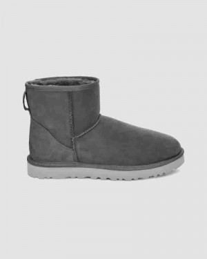 Kozaki UGG Classic Mini Męskie Ciemny Szare | PLS8621G