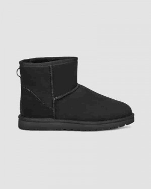 Kozaki UGG Classic Mini Męskie Czarne | PLP8623J