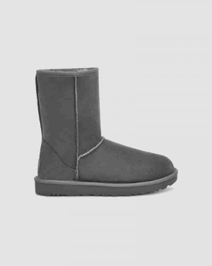 Kozaki UGG Classic Short II Dziecięce Szare | PLB8557E