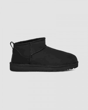 Kozaki UGG Classic Ultra Mini Męskie Czarne | PLM8606Q