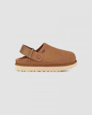 Sandały UGG Goldenstar Clog Damskie Kawa | PLQ8685M