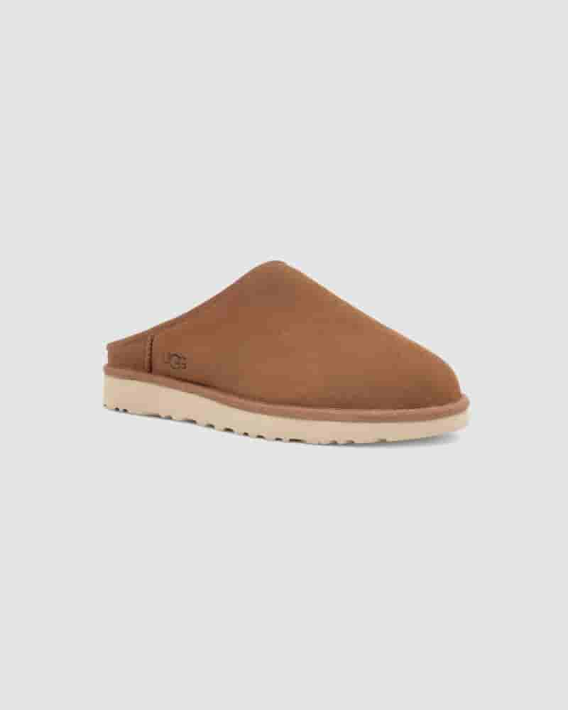 Kapcie UGG Classic Slip-On Męskie Kawa | PLD8593F