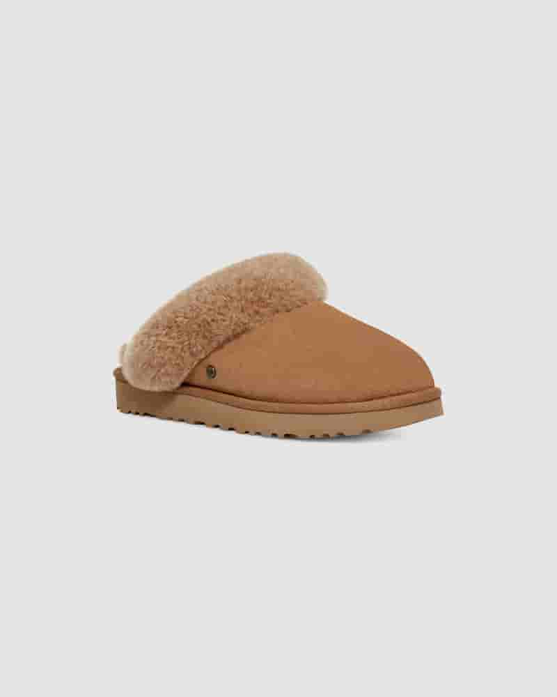 Kapcie UGG Classic Slipper II Dziecięce Kawa | PLP8519J