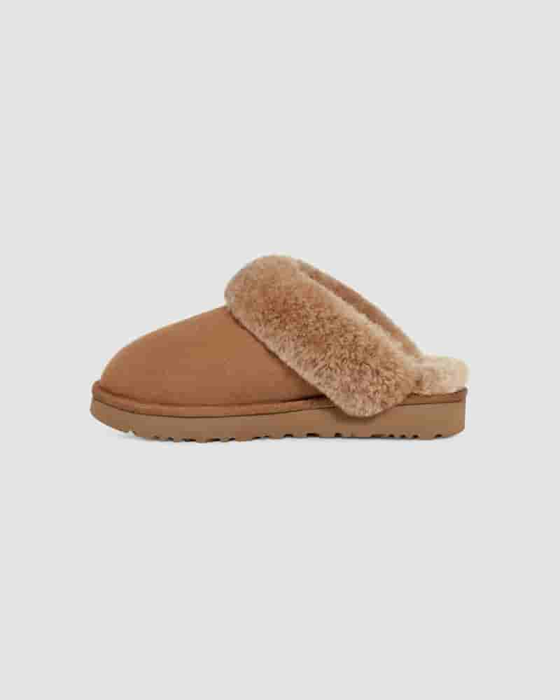 Kapcie UGG Classic Slipper II Dziecięce Kawa | PLP8519J