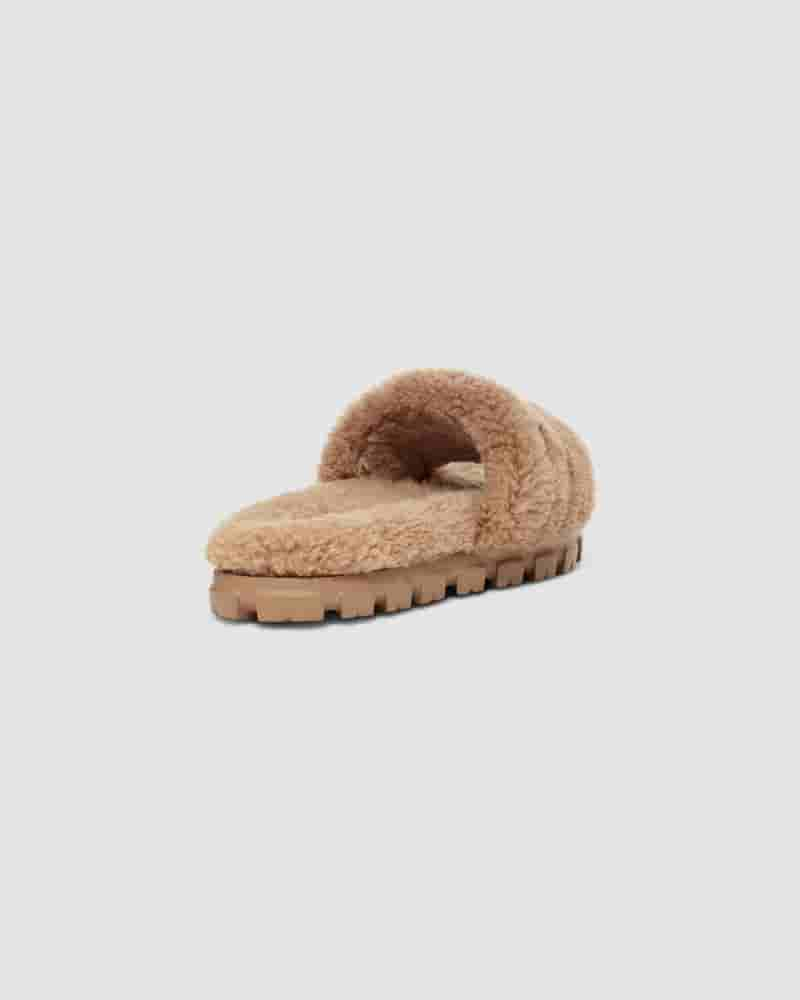 Kapcie UGG Cozetta Curly Damskie Brązowe | PLO8641K