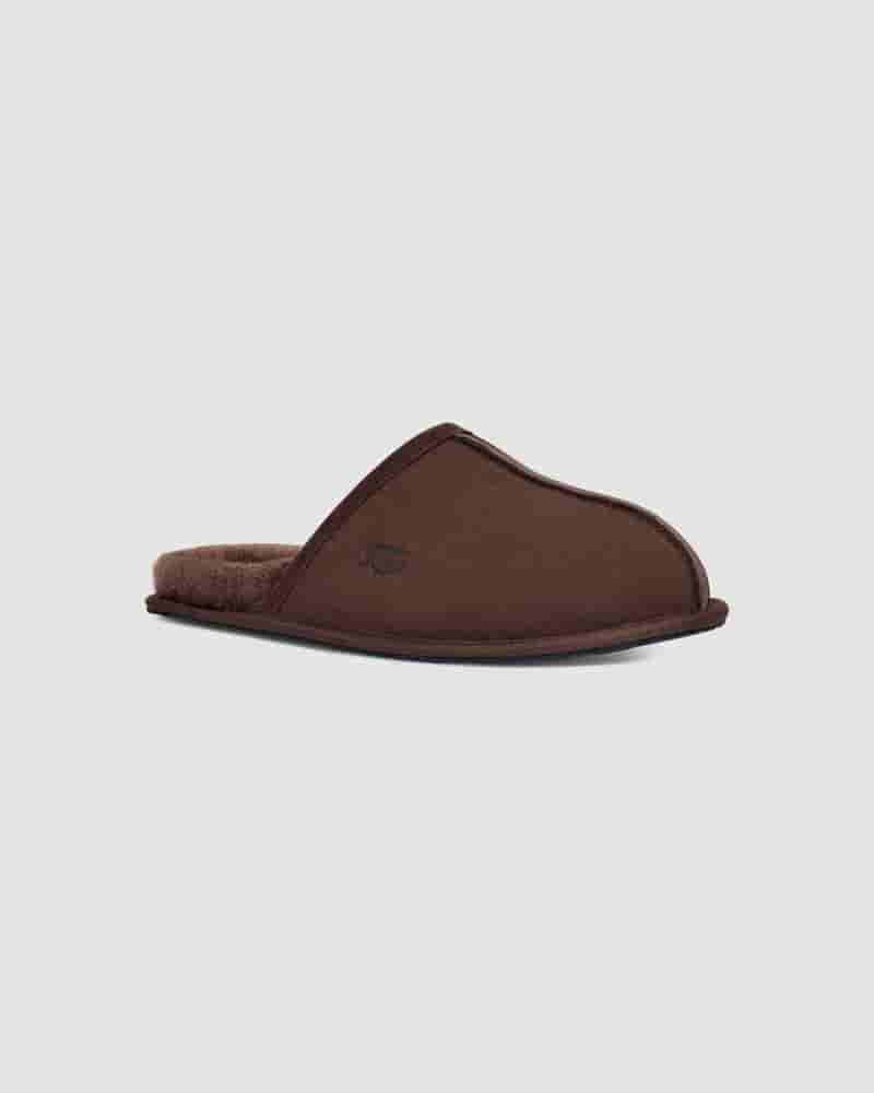 Kapcie UGG Scuff Męskie Kawa | PLE8583B