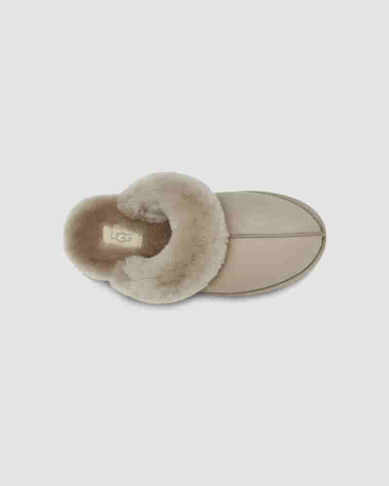 Kapcie UGG Scuffette II Damskie Beżowe | PLM8658Q