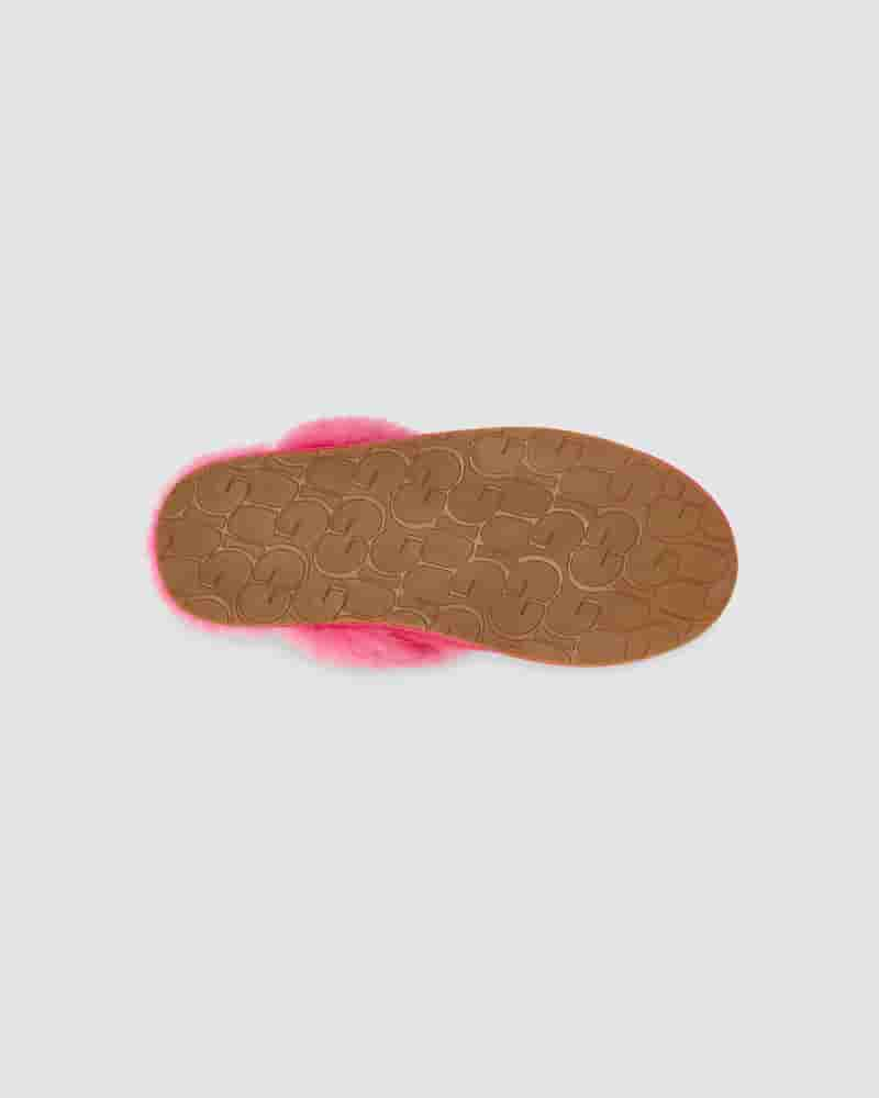 Kapcie UGG Scuffette II Damskie Różowe Czerwone | PLV8655R