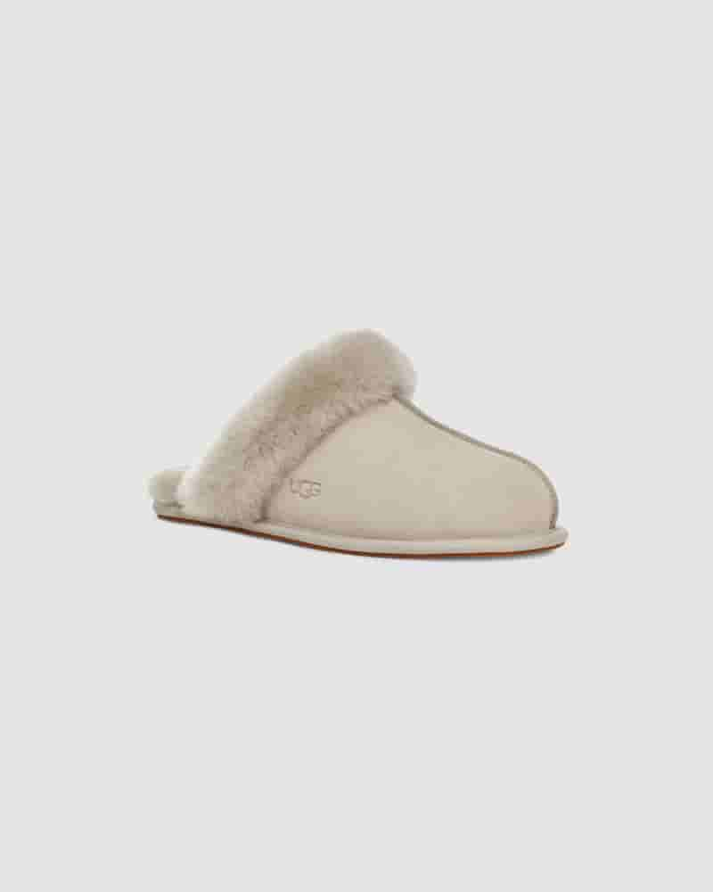 Kapcie UGG Scuffette II Dziecięce Beżowe | PLE8531B