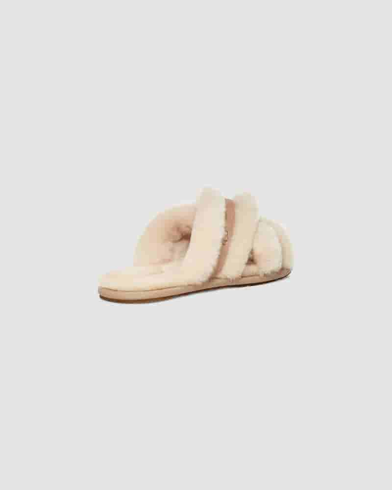 Kapcie UGG Scuffita Damskie Brązowe | PLX8664Y