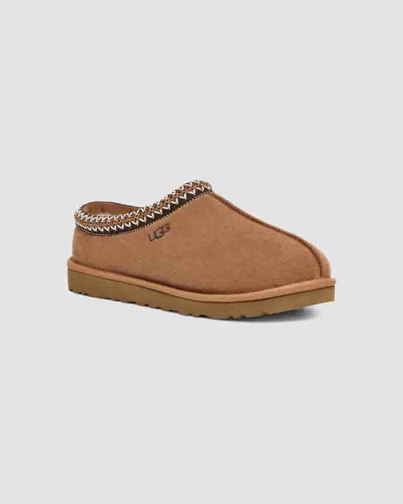 Kapcie UGG Tasman Męskie Brązowe | PLW8579N