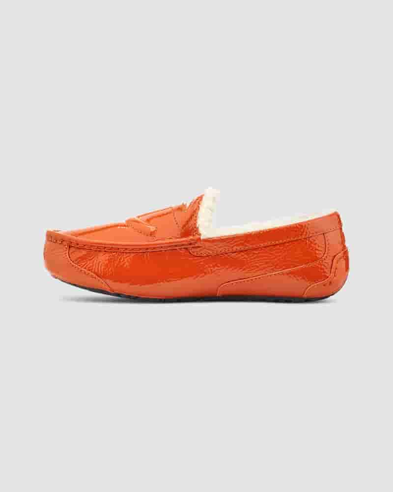 Kapcie UGG X Telfar Loafer Crinkle Męskie Pomarańczowe | PLS8592G