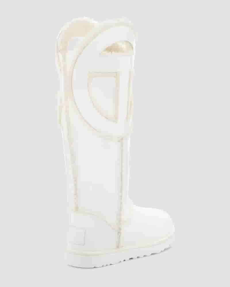 Kozaki UGG All Gender X TELFAR Logo Tall Męskie Białe | PLC8611T