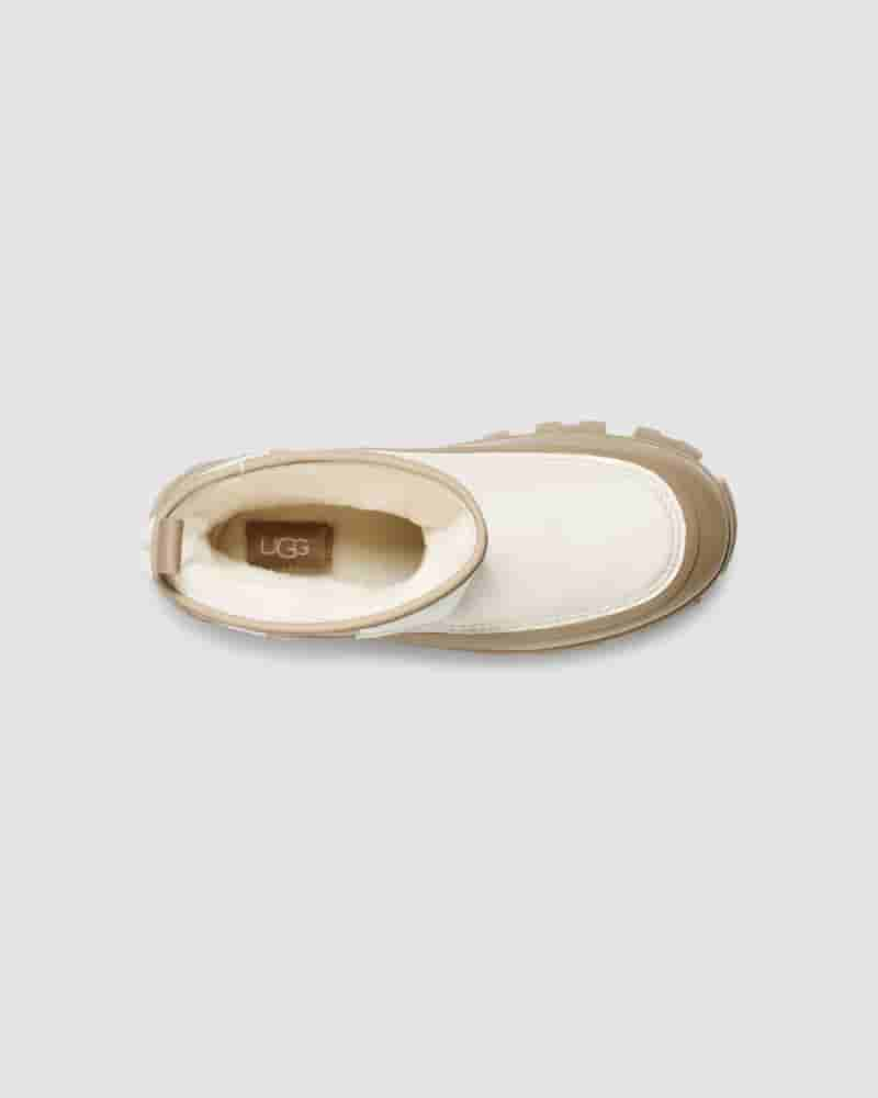 Kozaki UGG Classic Brellah Mini Damskie Musztardowe | PLE8734B