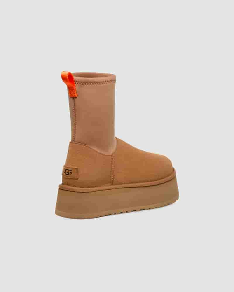 Kozaki UGG Classic Dipper Damskie Kawa | PLA8695H