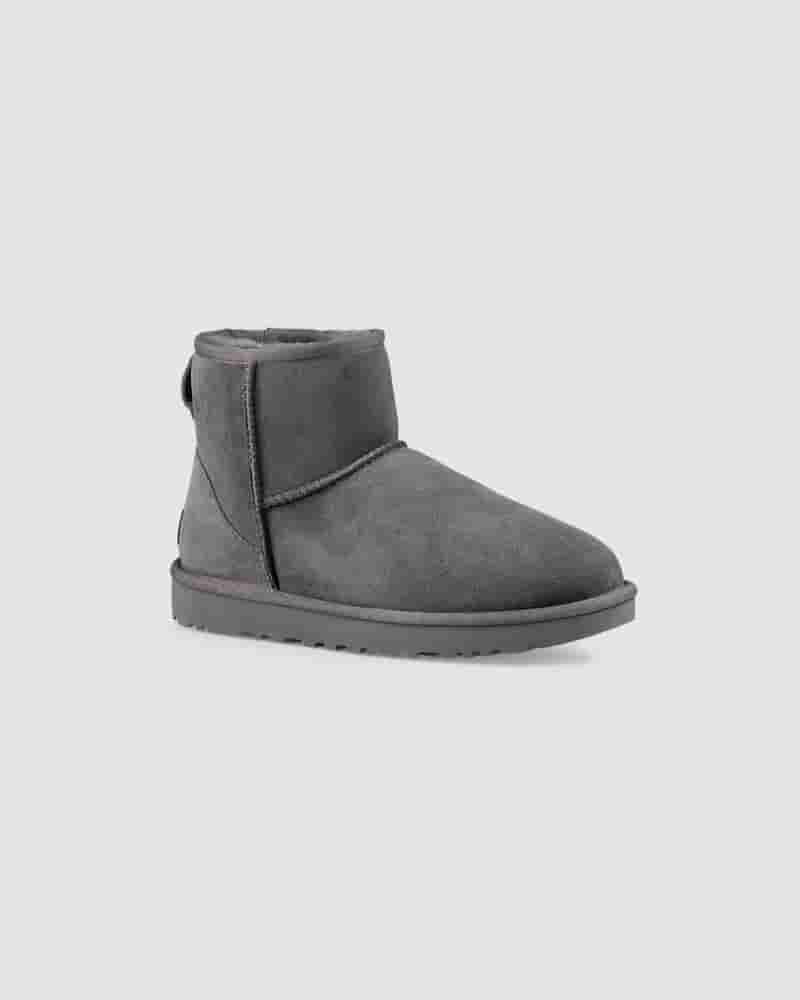 Kozaki UGG Classic Mini II Boot Dziecięce Szare | PLF8567D