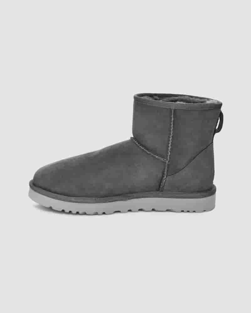 Kozaki UGG Classic Mini Męskie Ciemny Szare | PLS8621G