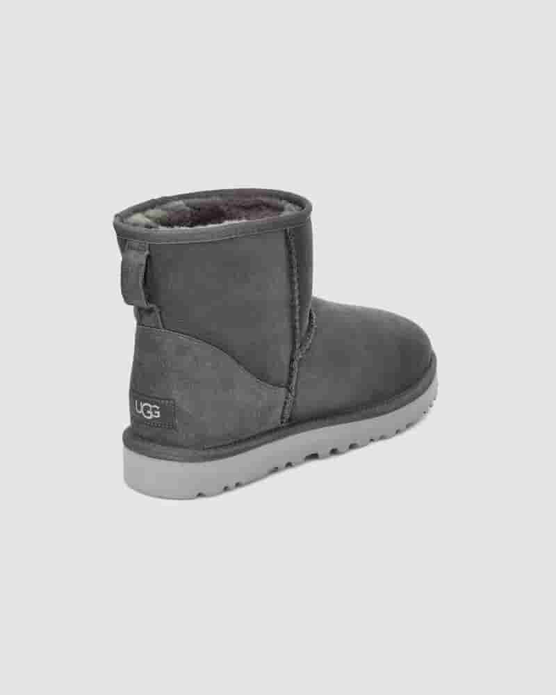 Kozaki UGG Classic Mini Męskie Ciemny Szare | PLS8621G