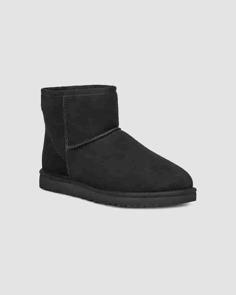 Kozaki UGG Classic Mini Męskie Czarne | PLP8623J