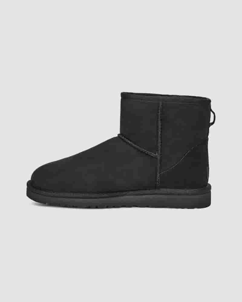 Kozaki UGG Classic Mini Męskie Czarne | PLP8623J