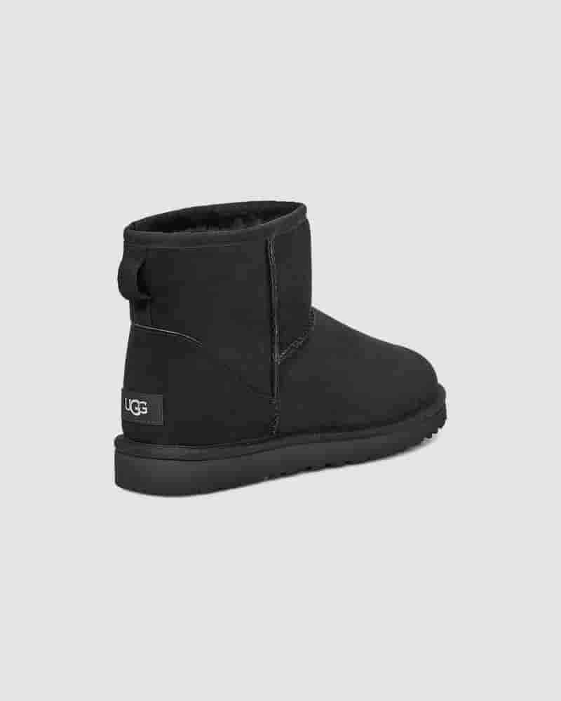 Kozaki UGG Classic Mini Męskie Czarne | PLP8623J