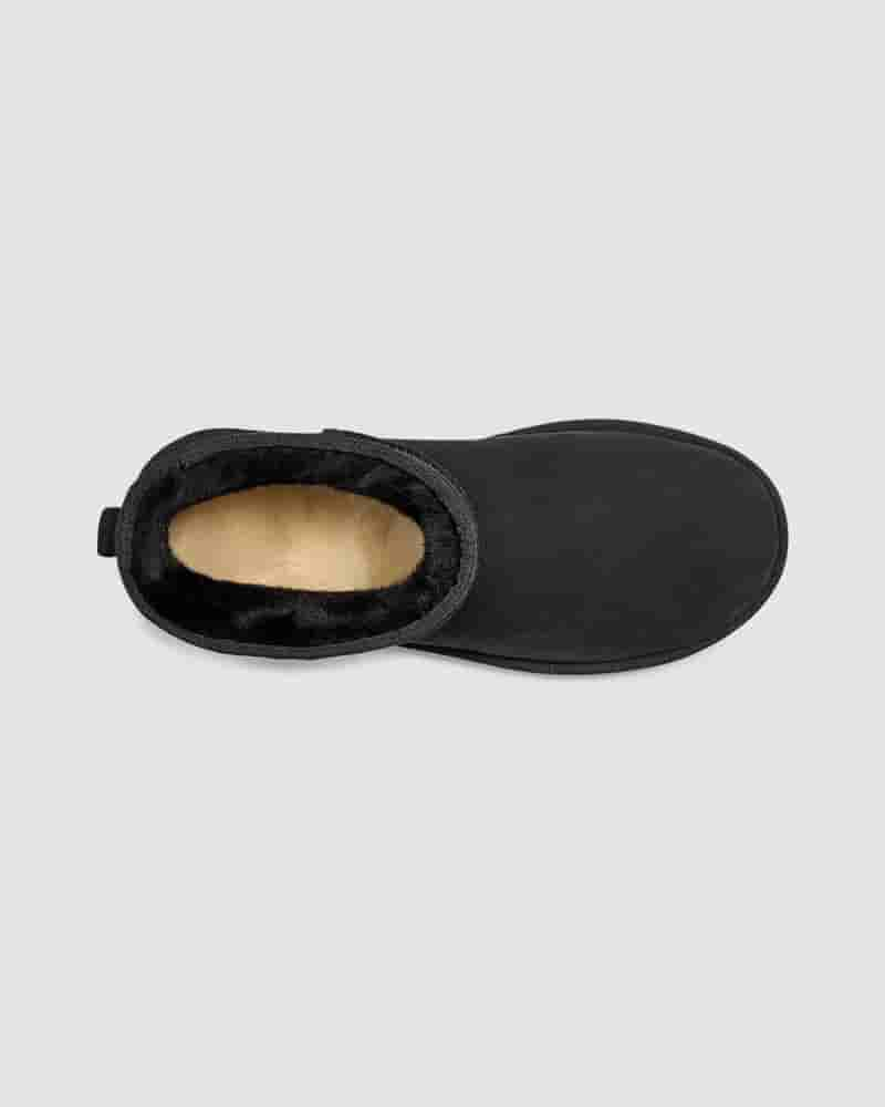 Kozaki UGG Classic Mini Męskie Czarne | PLP8623J