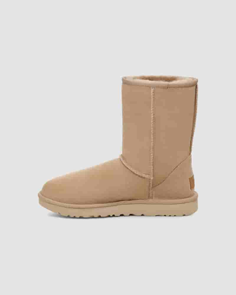 Kozaki UGG Classic Short II Damskie Brązowe | PLB8708E