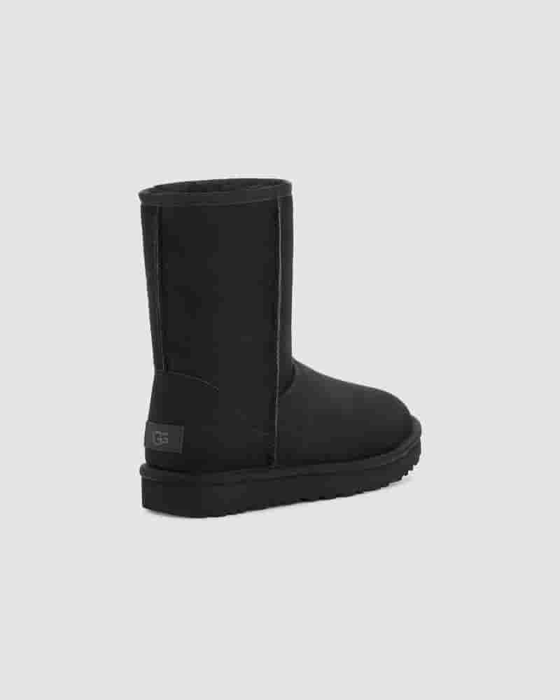 Kozaki UGG Classic Short II Dziecięce Czarne | PLN8556W