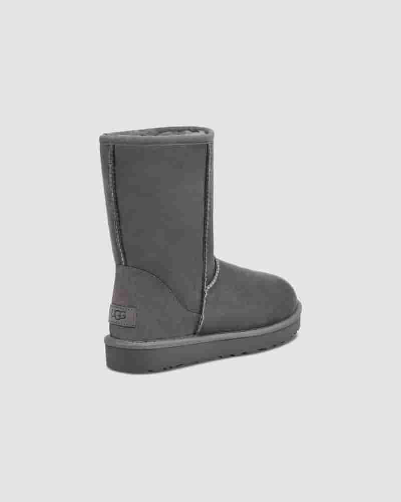 Kozaki UGG Classic Short II Dziecięce Szare | PLB8557E