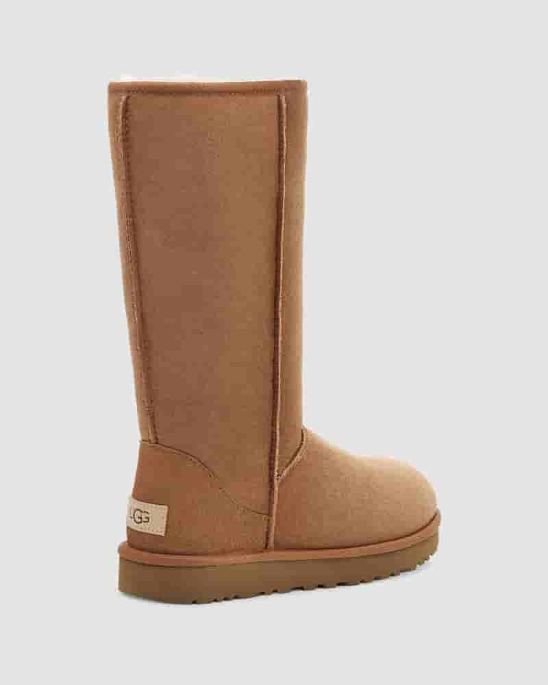 Kozaki UGG Classic Tall II Boot Dziecięce Brązowe | PLN8553W