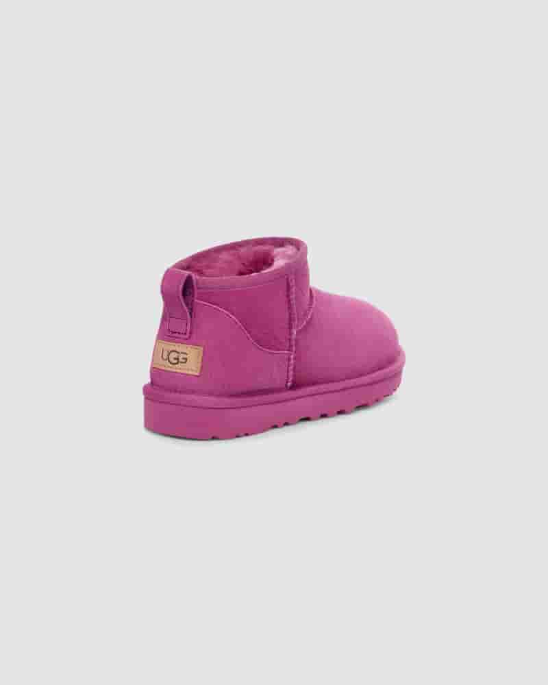 Kozaki UGG Classic Ultra Mini Dziecięce Fioletowe | PLZ8548U