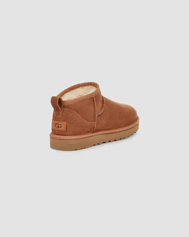 Kozaki UGG Classic Ultra Mini Dziecięce Kawa | PLX8549Y