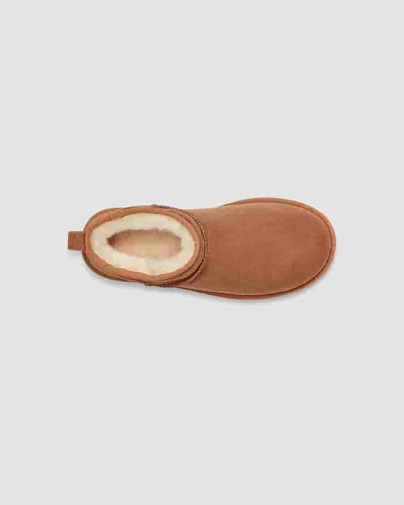 Kozaki UGG Classic Ultra Mini Dziecięce Kawa | PLX8549Y