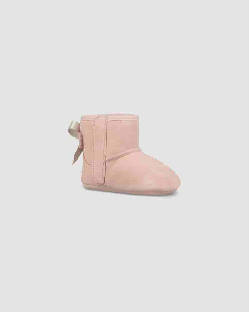 Kozaki UGG Jesse Bow II Dziecięce Różowe | PLA8570H