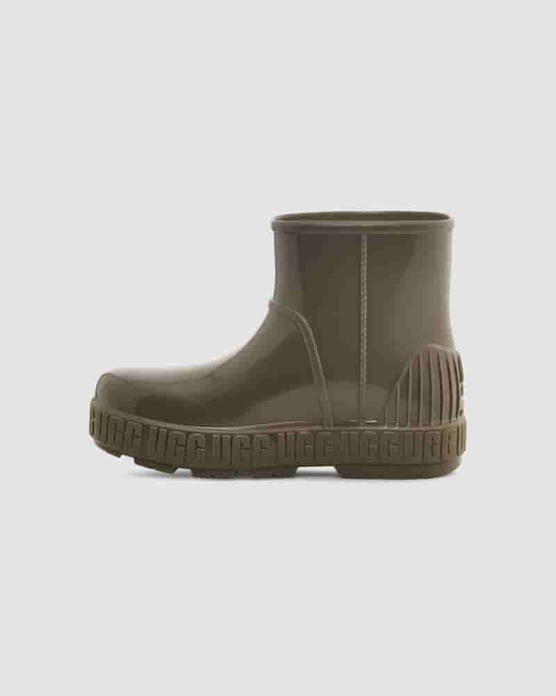 Kozaki UGG Weather Drizlita Damskie Oliwkowe | PLQ8737M