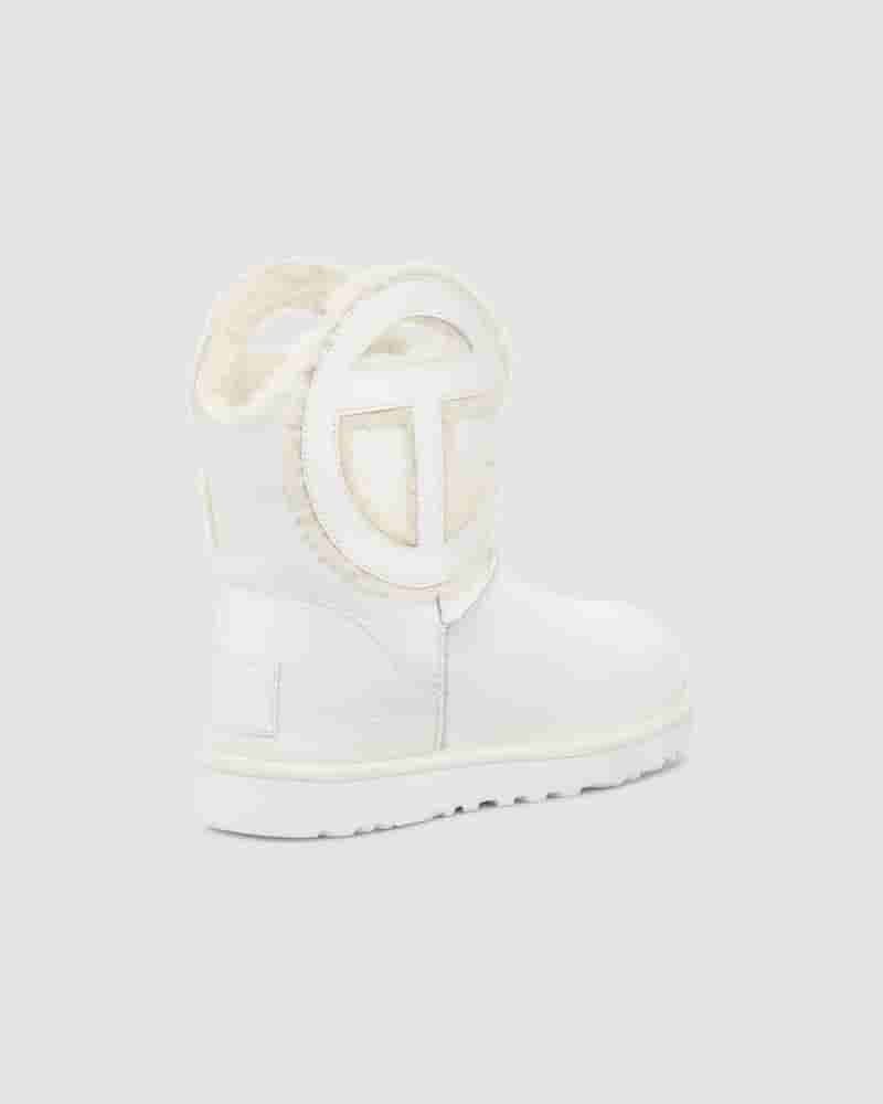 Kozaki UGG X Telfar Logo Mini Crinkle Męskie Białe | PLK8615O