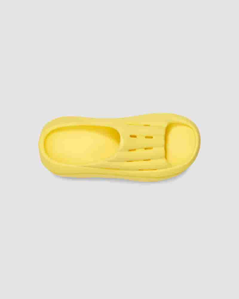 Sandały UGG FoamO Slide Damskie Żółte | PLT8680C