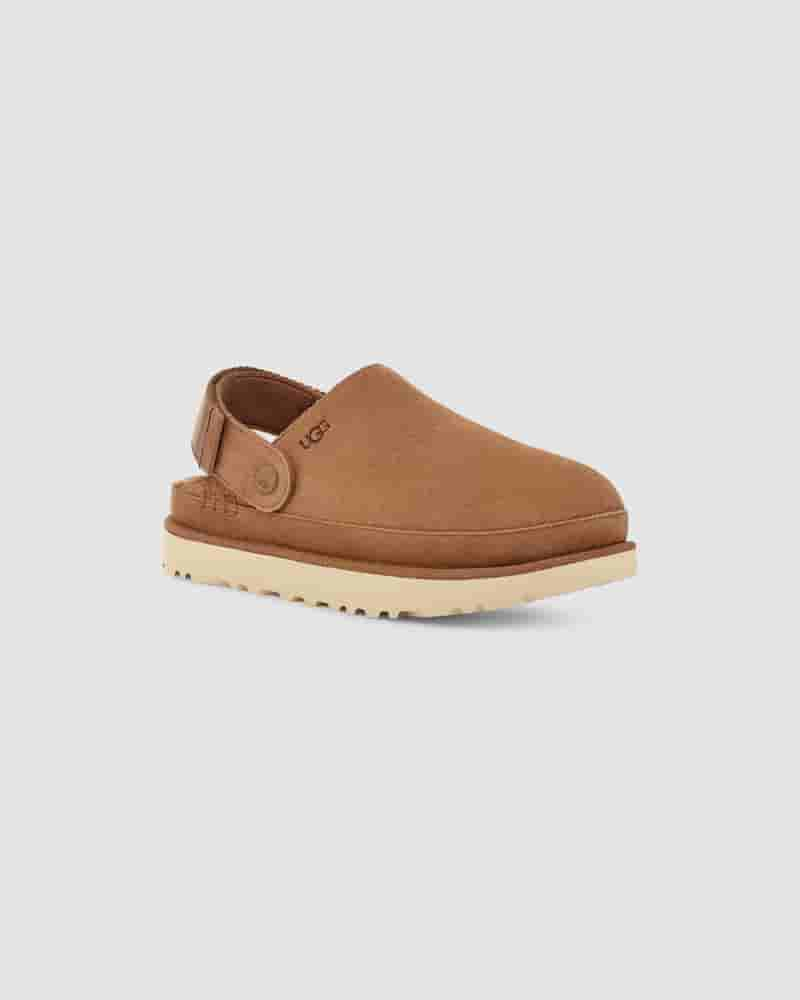 Sandały UGG Goldenstar Clog Damskie Kawa | PLQ8685M