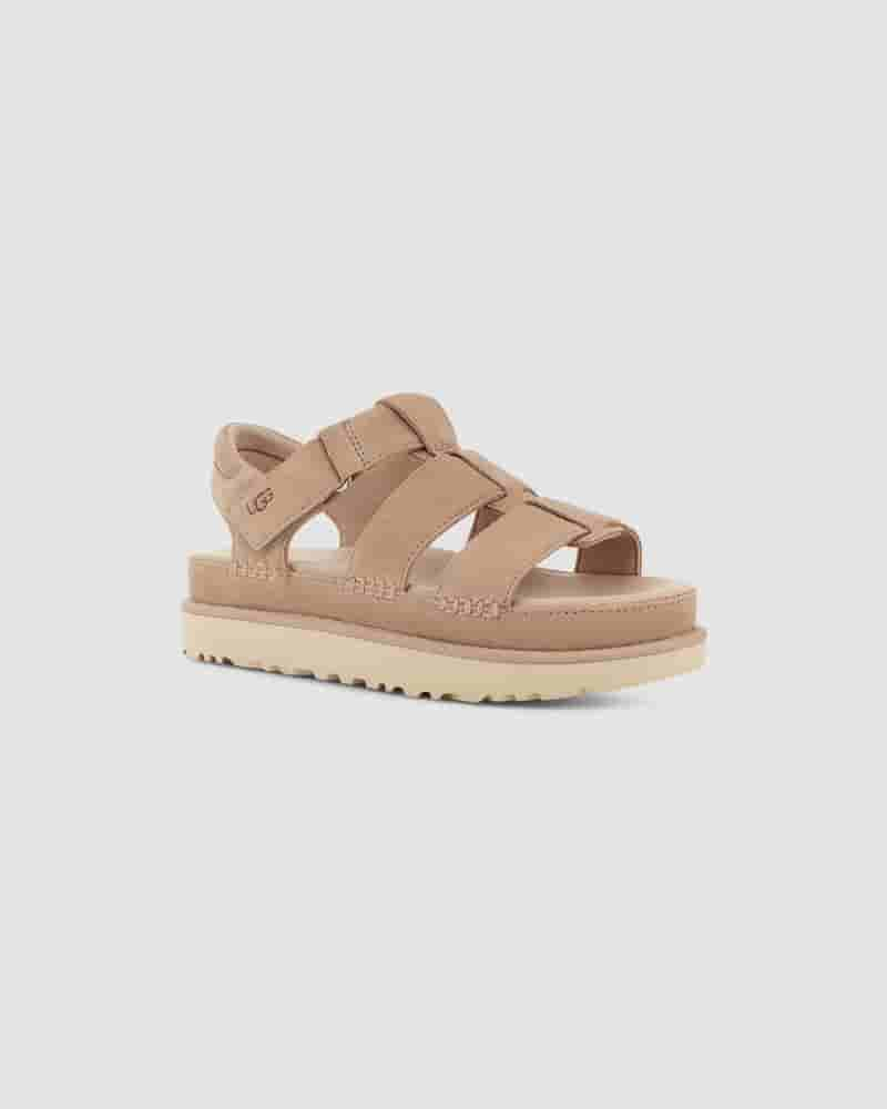 Sandały UGG Goldenstar Strap Damskie Brązowe | PLY8690X