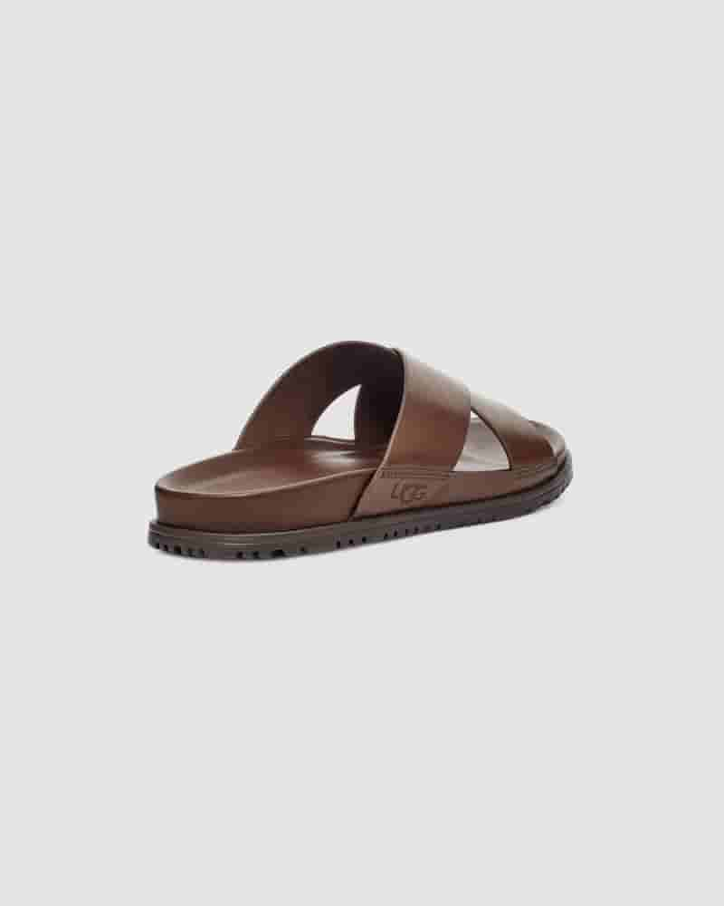 Sandały UGG Wainscott Slide Męskie Kawa | PLK8598O