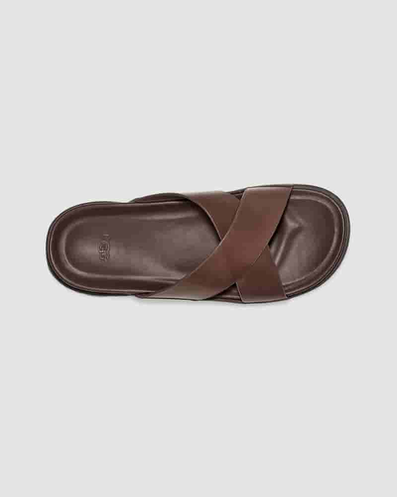 Sandały UGG Wainscott Slide Męskie Kawa | PLK8598O