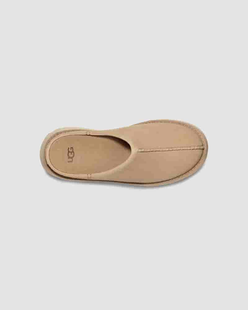 Trampki UGG New Heights Clog Damskie Brązowe | PLX8508Y